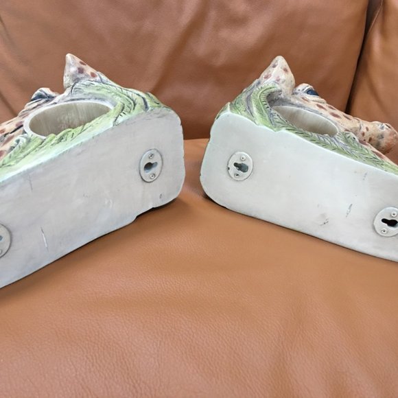 SALE! FABULOUS Giraffe Drapery Curtain Wall Brackets - Picture 10 of 10